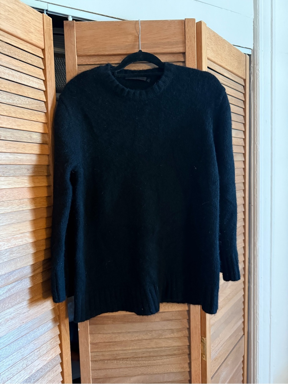 Jenni Kayne Black Crewneck Sweater